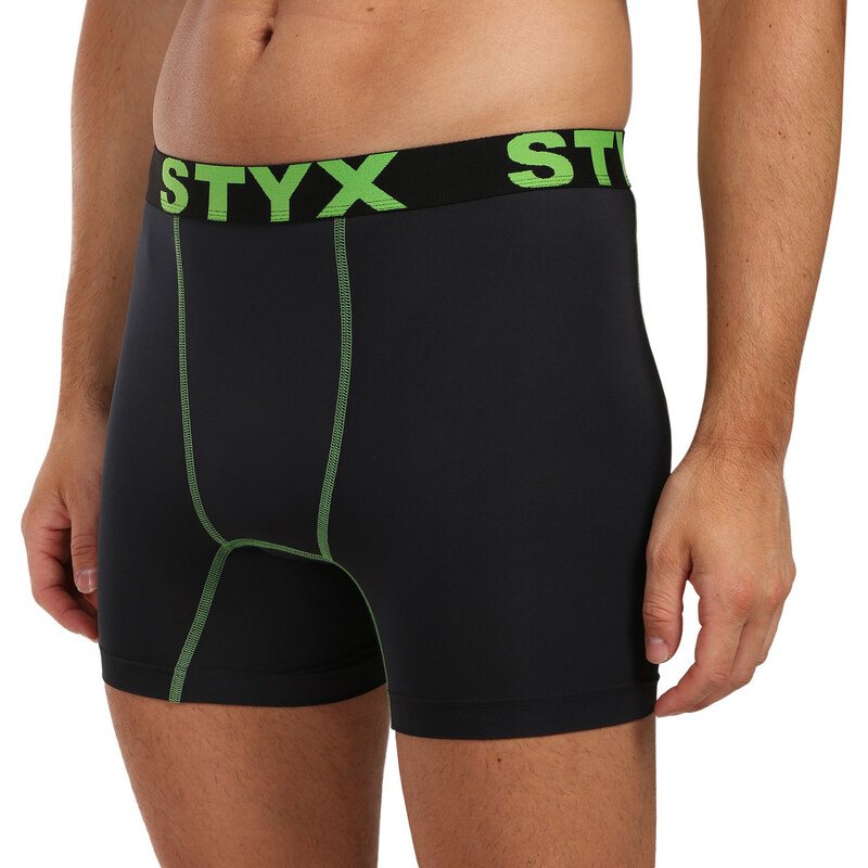 Pánské funkční boxerky Styx černé (W2962)