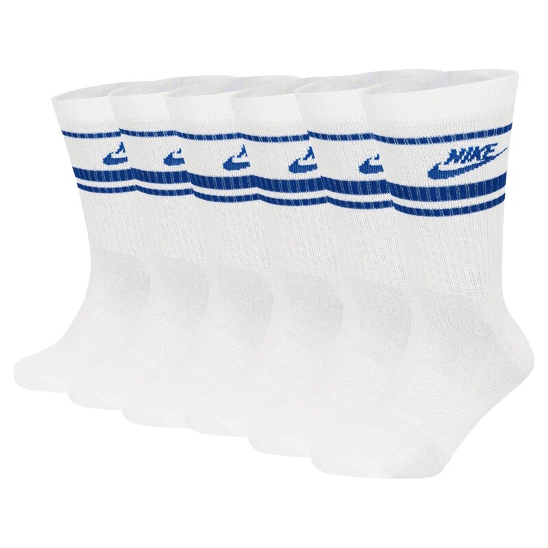 NIKE Sportovní ponožky modrá / bílá