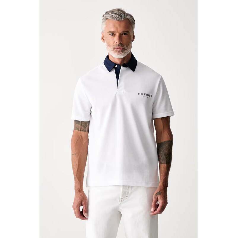 Tommy Hilfiger polo pánské s bavlnou