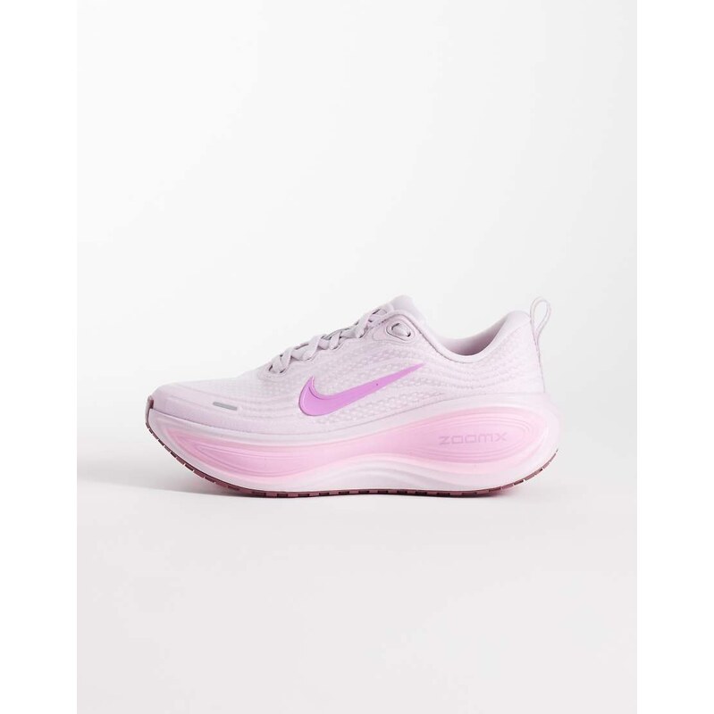 Nike Running Vomero Plus trainers in pink-White