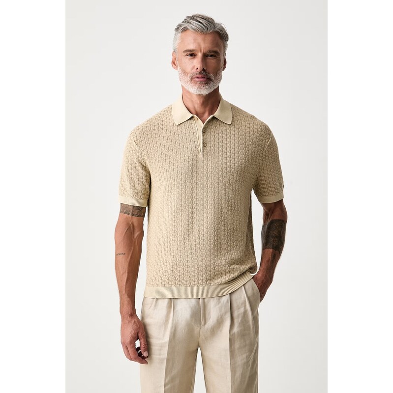 Tommy Hilfiger svetrové polo pánské bavlněné
