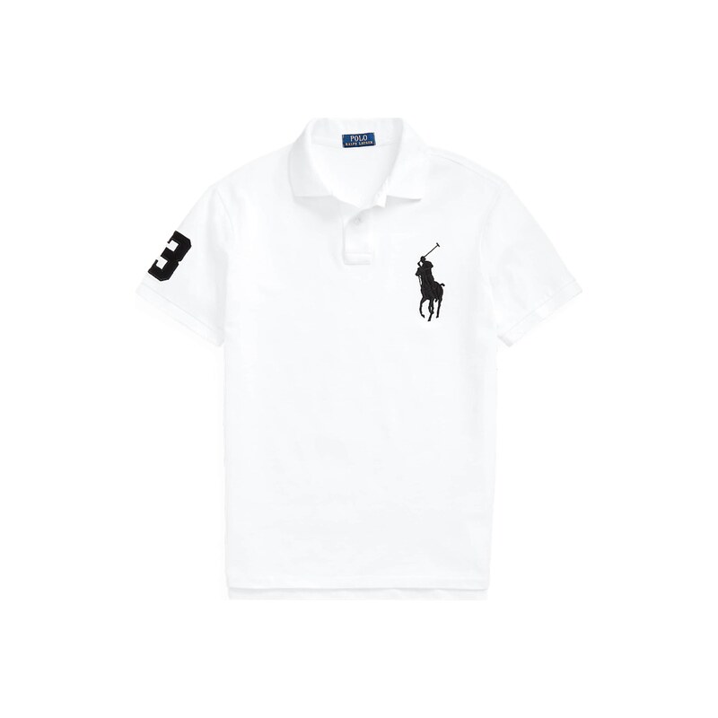 Polo Ralph Lauren Tričko černá / bílá