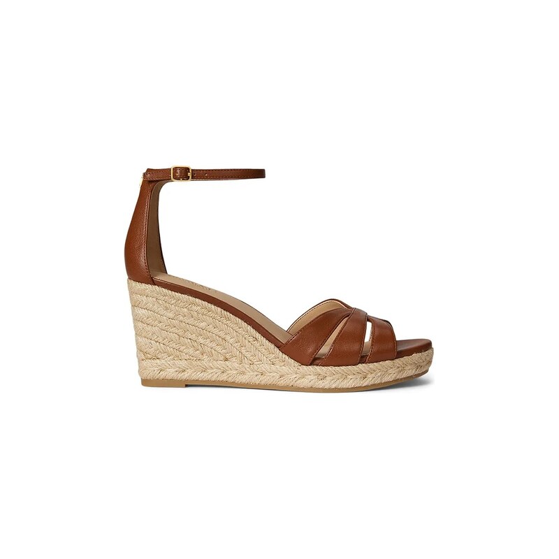 Lauren Ralph Lauren Kožené espadrilky Lauren Ralph Lauren Nellie