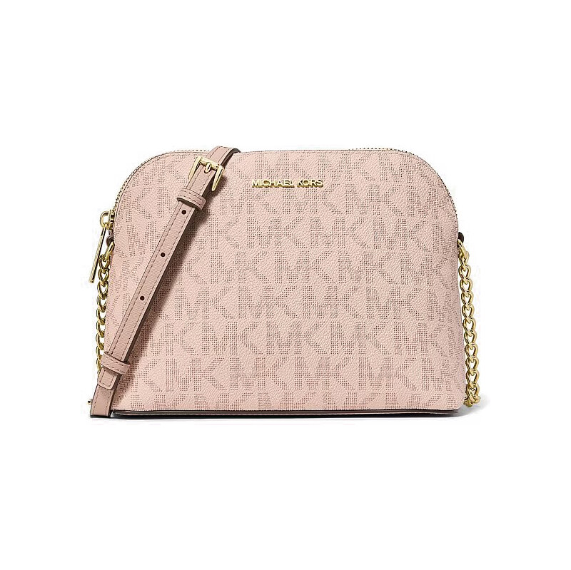 Michael Kors Cindy crossbody kabelka logo růžová