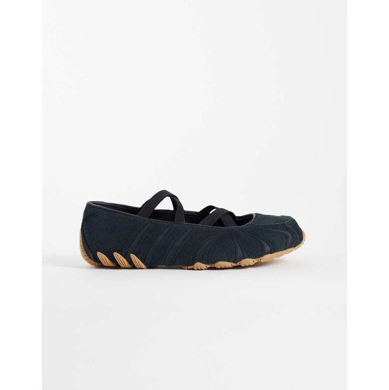 adidas Originals Ghostsprint ballet flat in black