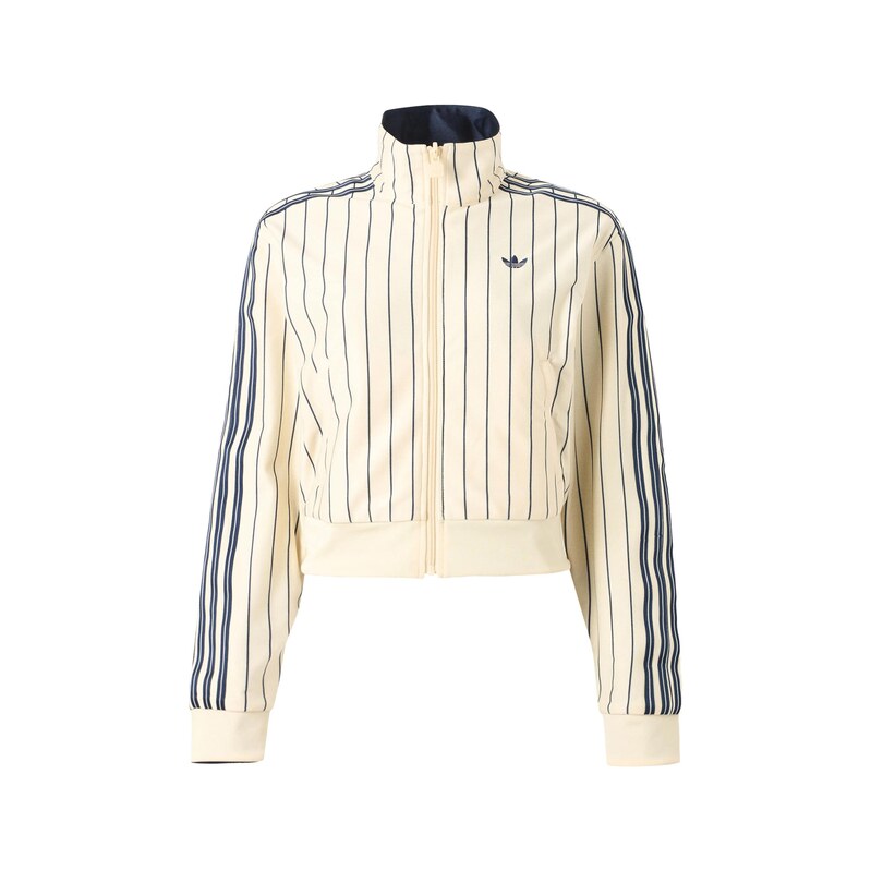 ADIDAS ORIGINALS Mikina Firebird krémová / námořnická modř