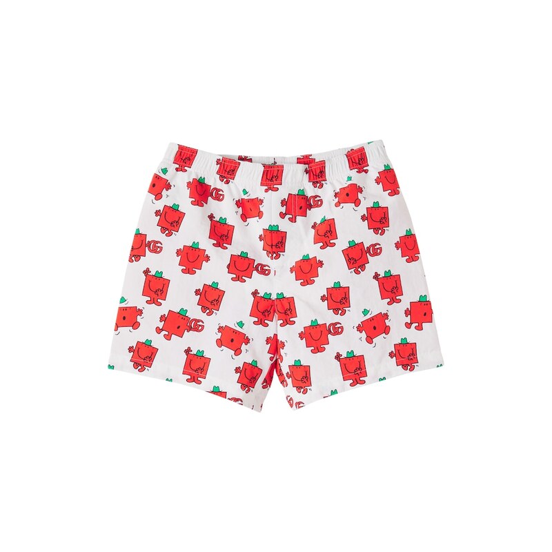 Gucci Kids x Mr. Men Little Miss printed swim trunks