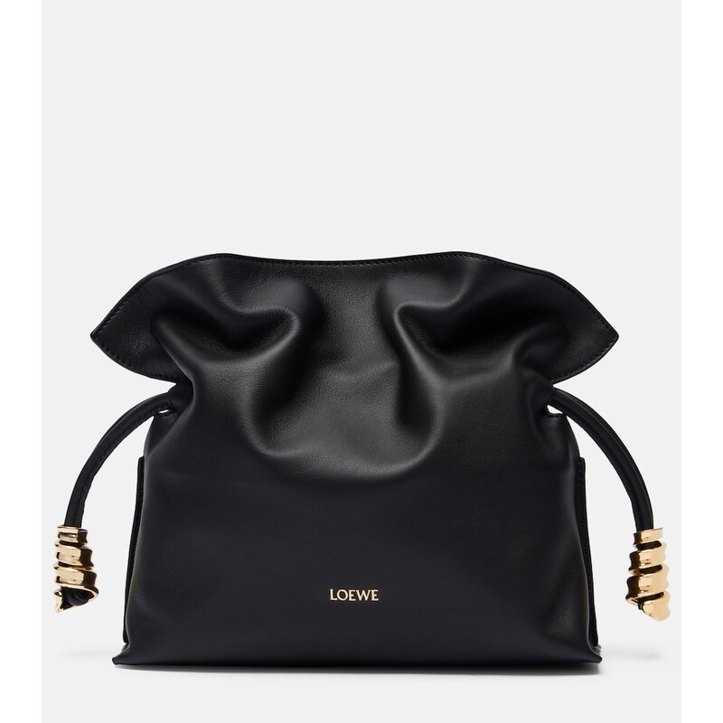 Loewe Flamenco Coil Mini leather clutch