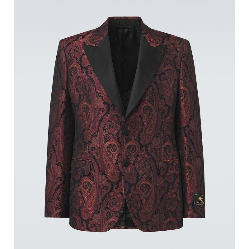 Etro Paisley jacquard blazer