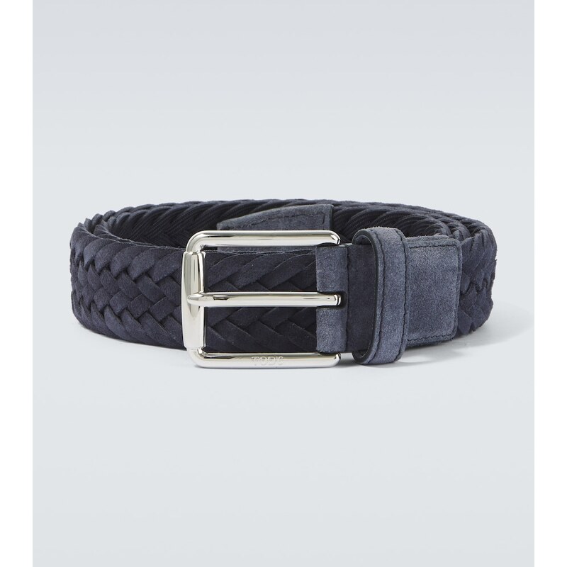 Tods Braided suede belt
