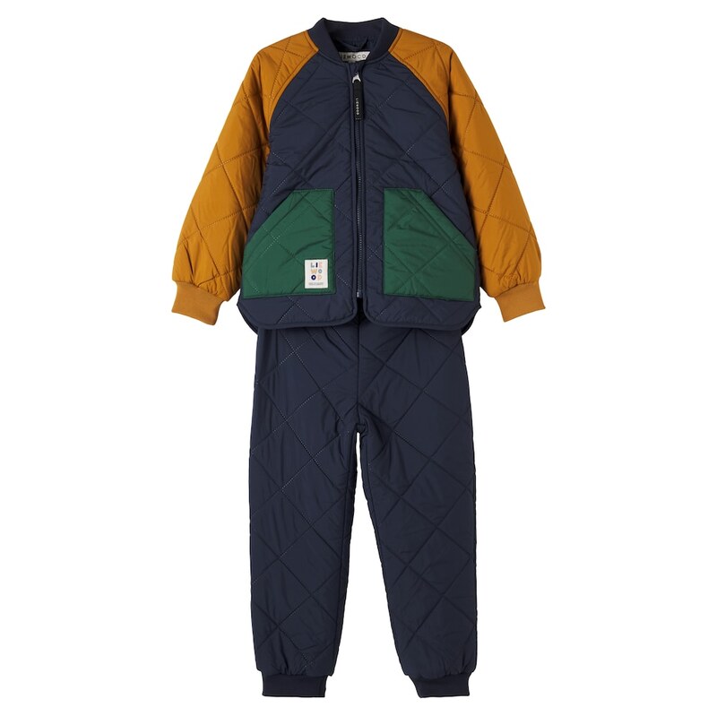 Liewood Zella quilted jacket and pants set