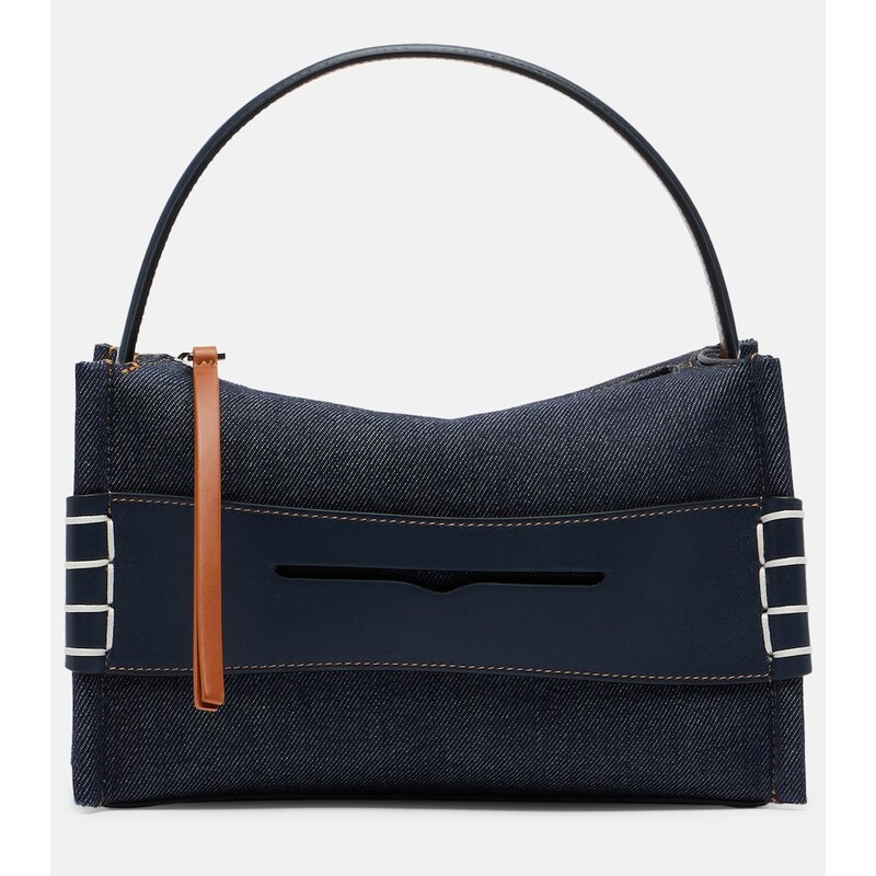 JW Anderson Loafer Small denim shoulder bag