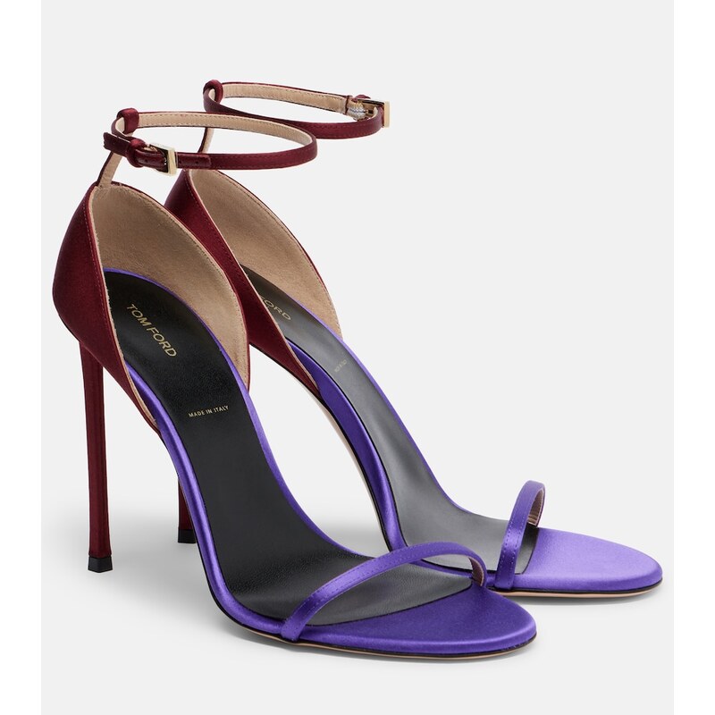 Tom Ford Vertigo satin sandals