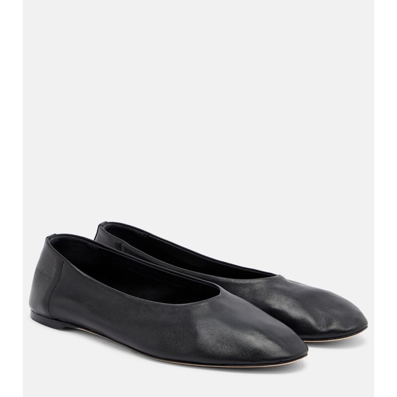 Toteme Leather ballet flats