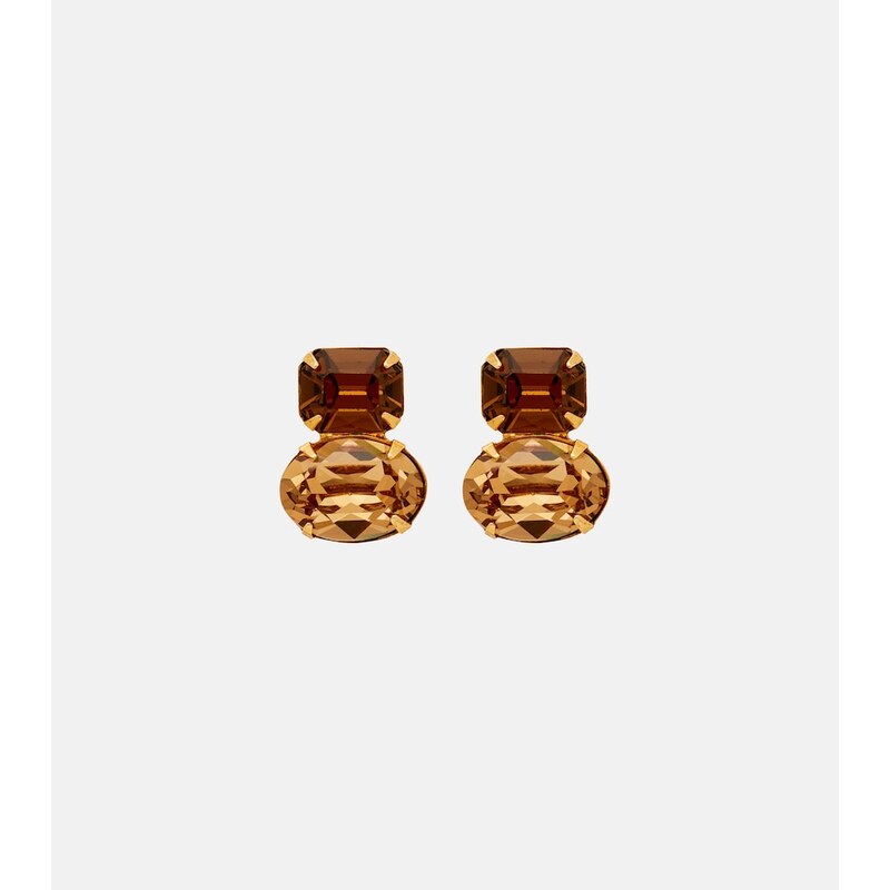 Jennifer Behr Maureen crystal-embellished earrings