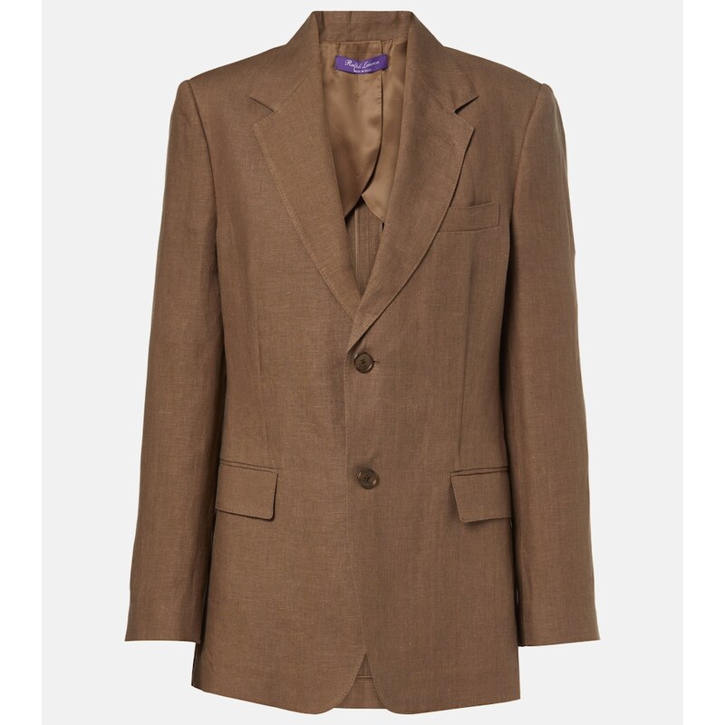Ralph Lauren Collection Marcy linen blazer