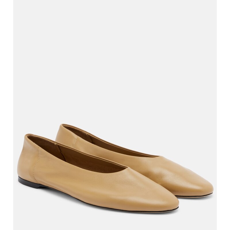 Toteme Leather ballet flats