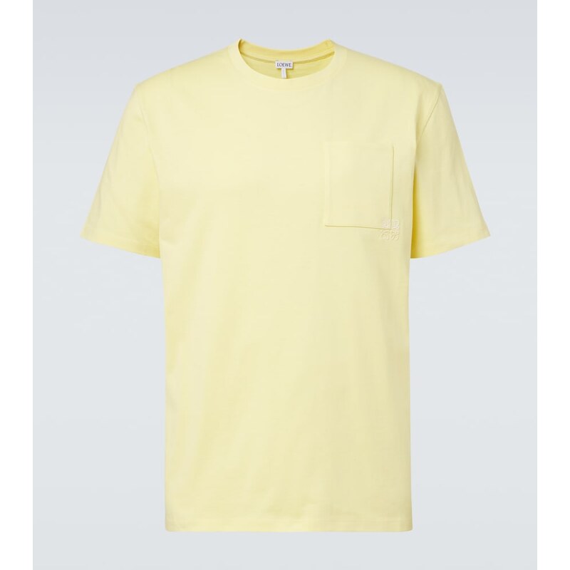 Loewe Logo embroidered cotton T-shirt