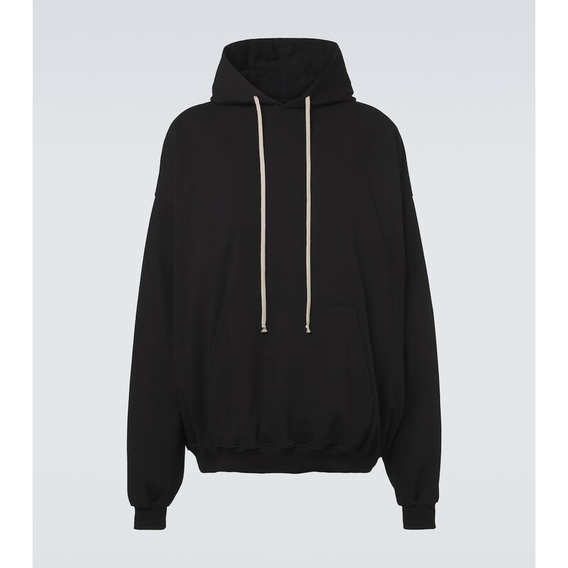 Rick Owens DRKSHDW Hun cotton jersey hoodie
