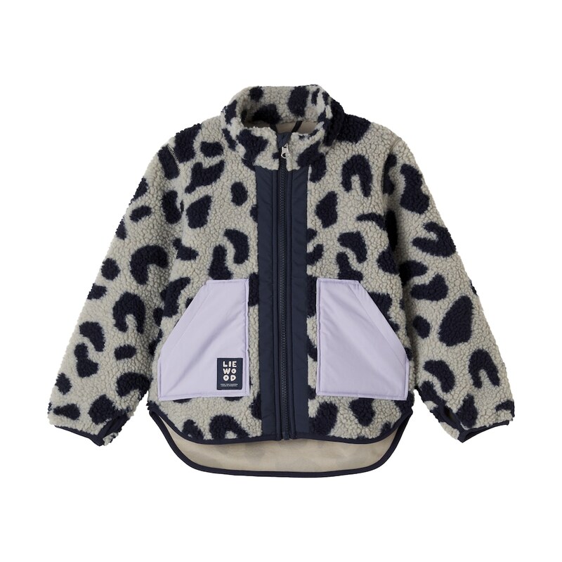 Liewood Noam printed teddy jacket