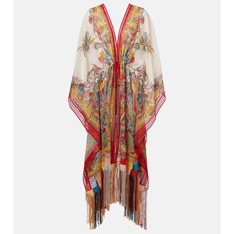 Etro Paisley fringed kaftan