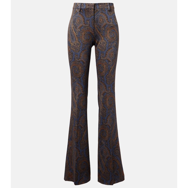 Etro Paisley flared pants