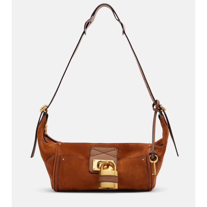 Chloe ChloÃ Paddington Small suede shoulder bag