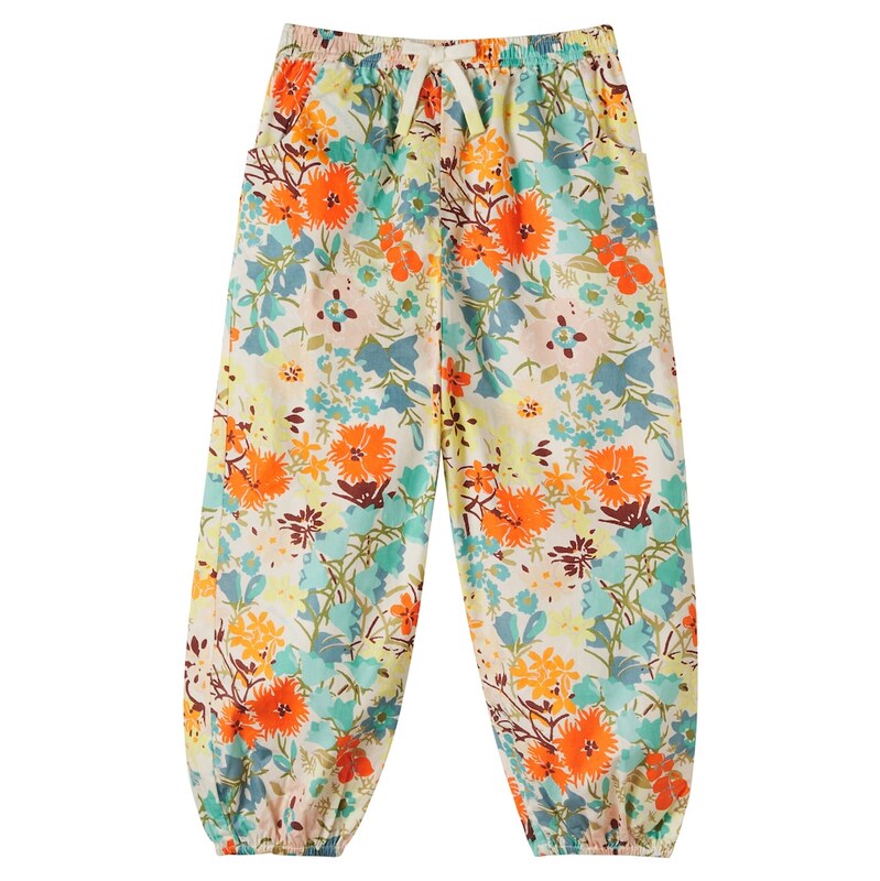 Zimmermann Kids Solstice floral cotton pants