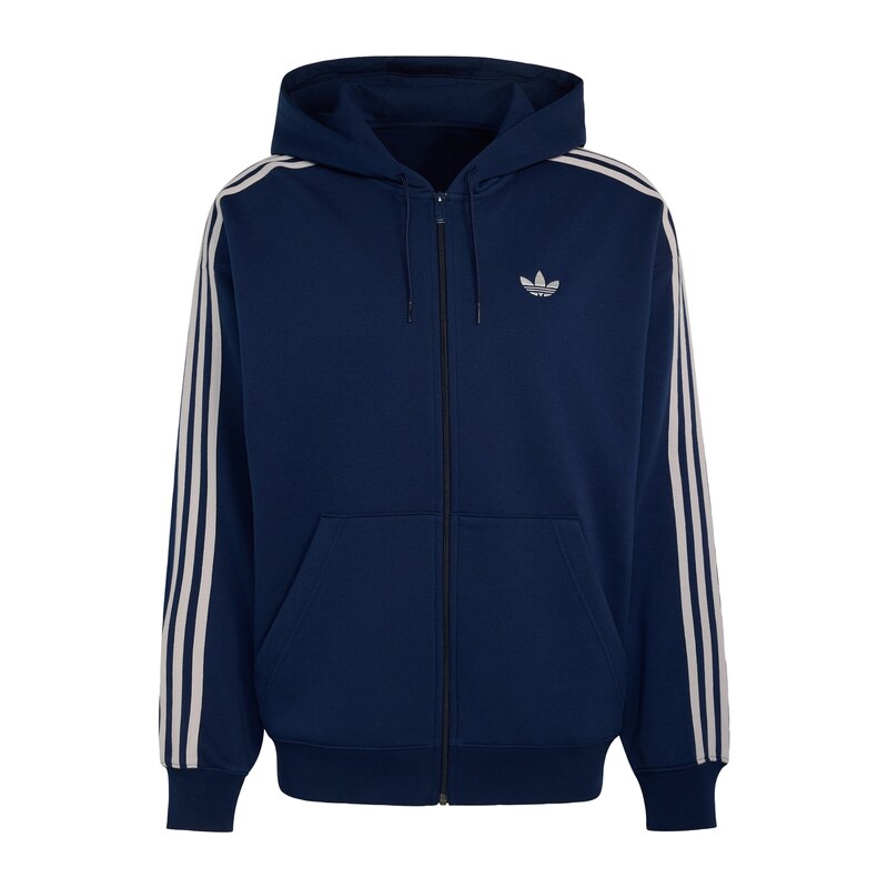 ADIDAS ORIGINALS Mikina Adicolor marine modrá / stříbrně šedá