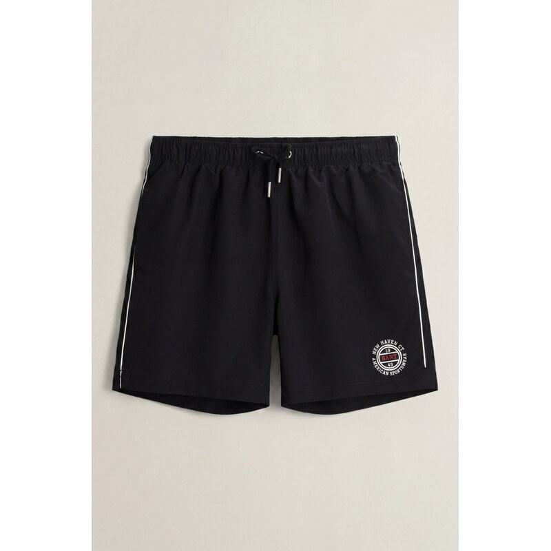 PLAVKY GANT QUICK DRY SWIM SHORTS BLACK