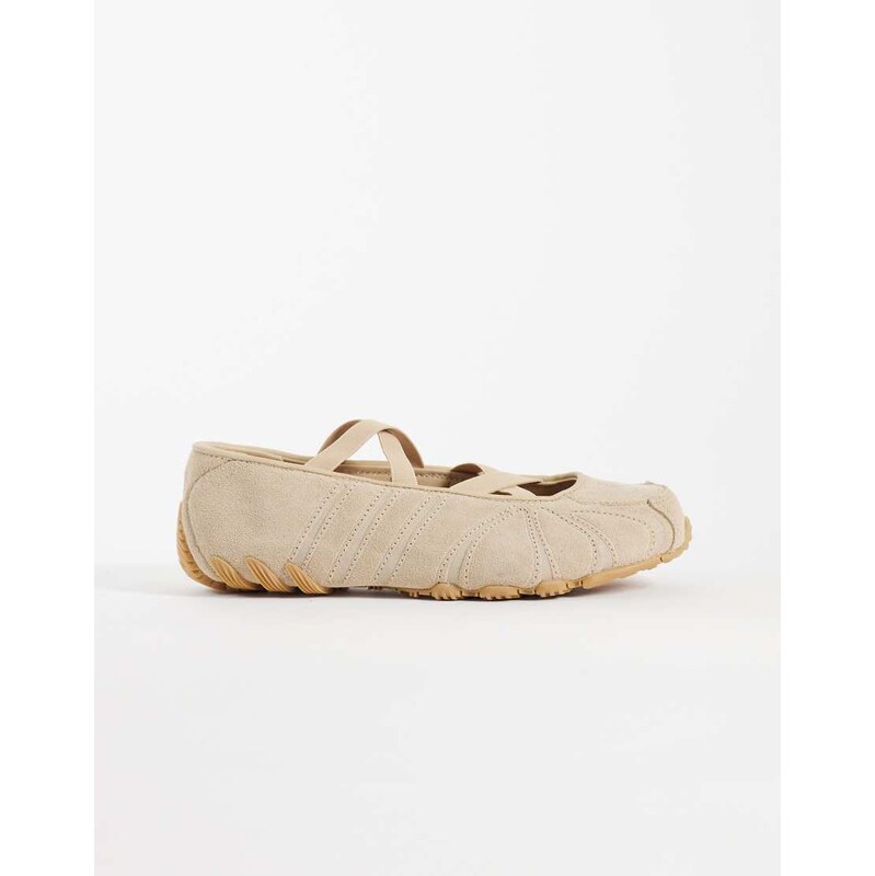 adidas Originals Ghostsprint ballet flat in beige-Neutral
