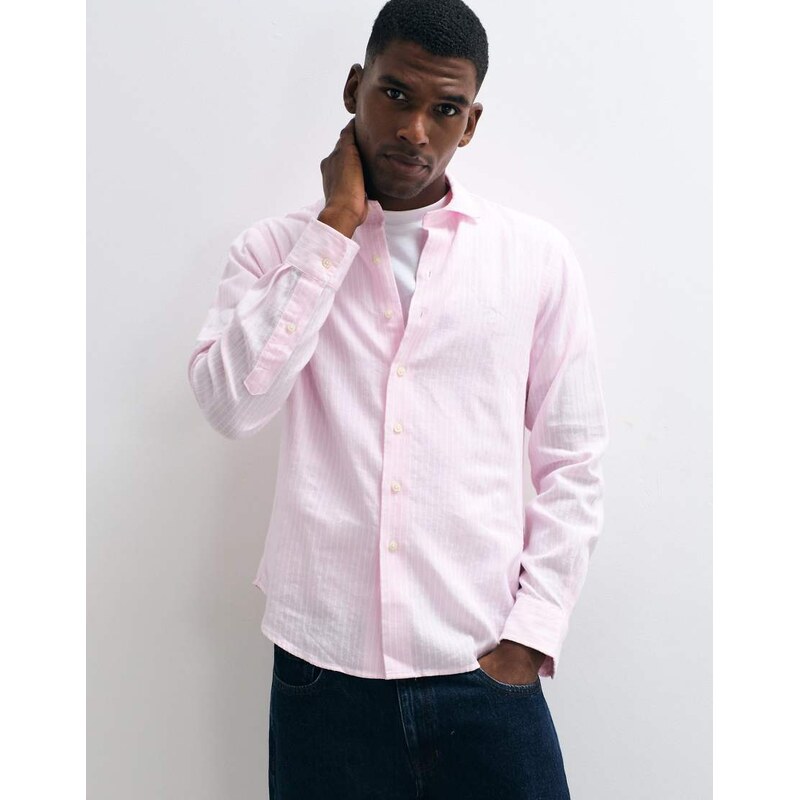 Polo Ralph Lauren striped long sleeve button up custom fit shirt