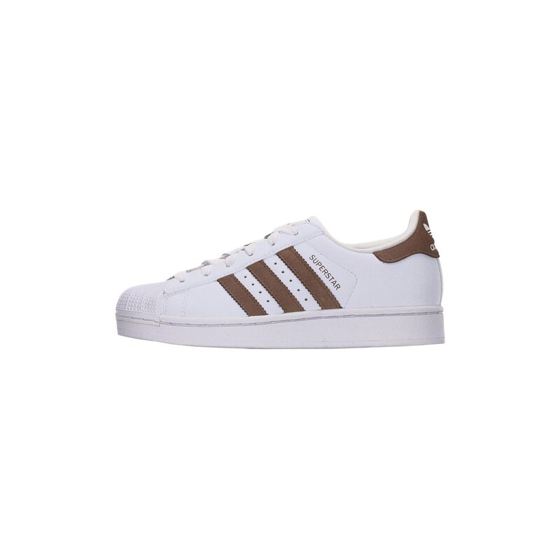 ADIDAS ORIGINALS Tenisky SUPERSTAR II hnědá / bílá
