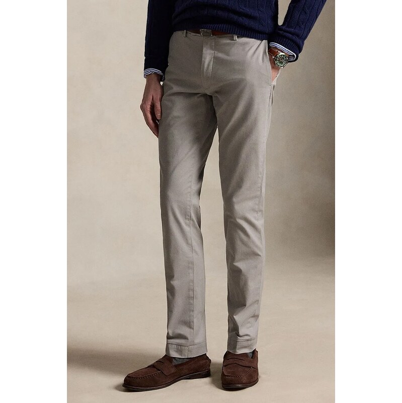 Polo Ralph Lauren chino kalhoty pánské bavlněné s elastanem