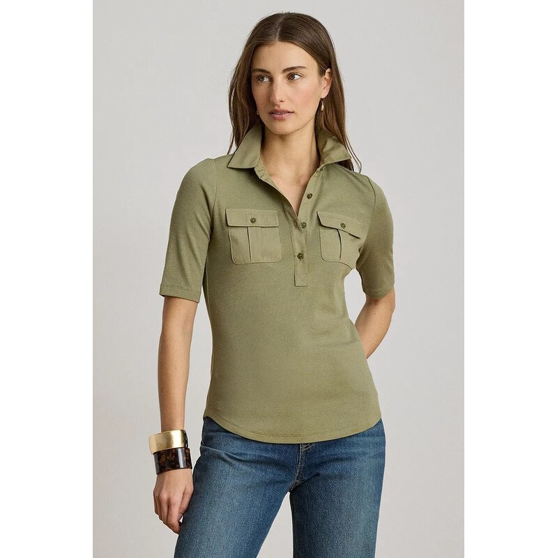 Lauren Ralph Lauren polo dámské s bavlnou