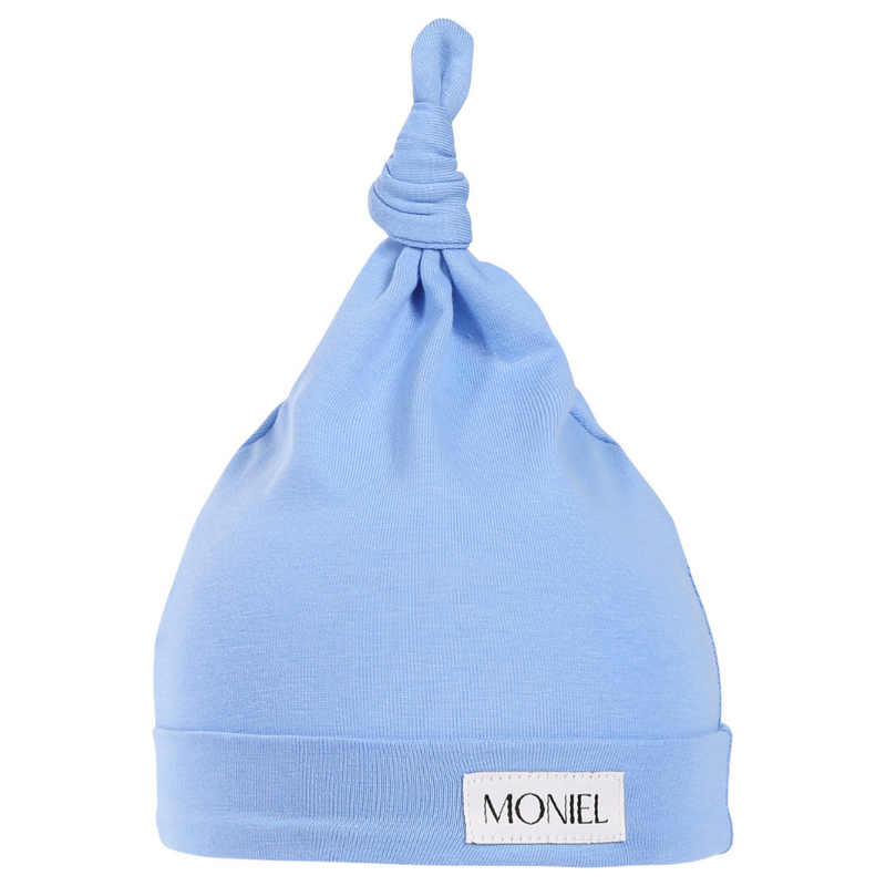 Moniel Dětská čepice Sky blue modrá