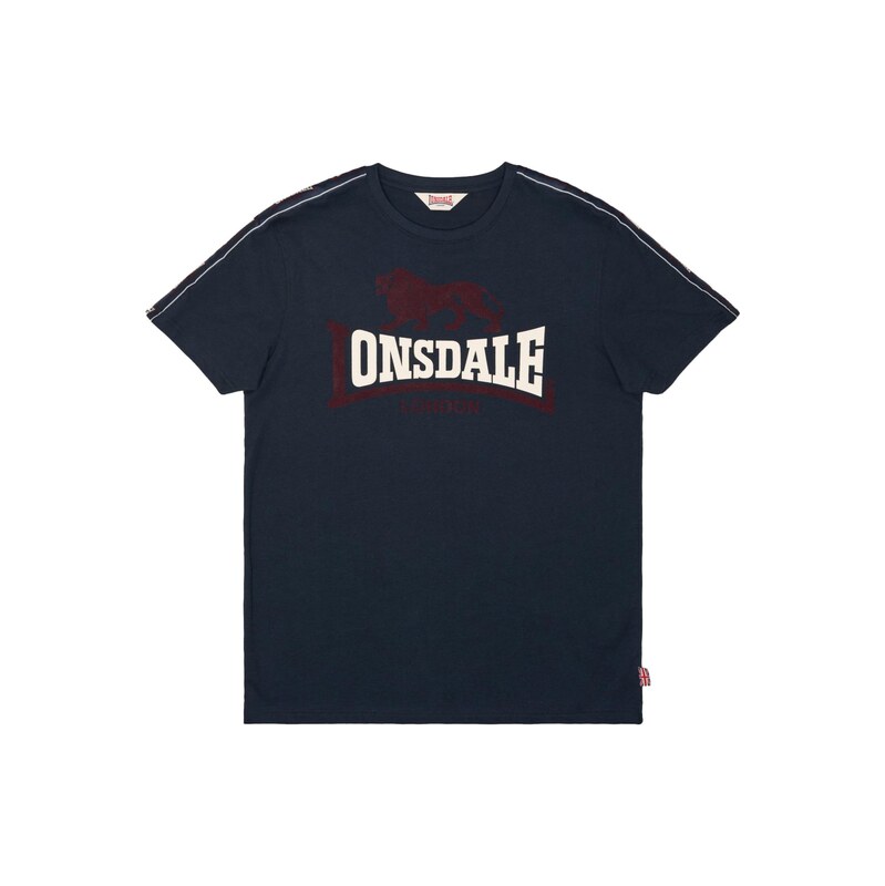 LONSDALE Tričko Elton námořnická modř