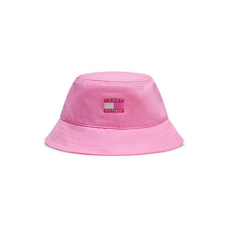 TOMMY HILFIGER Klobouk Kids Tonal Flag Logo pink / magenta /