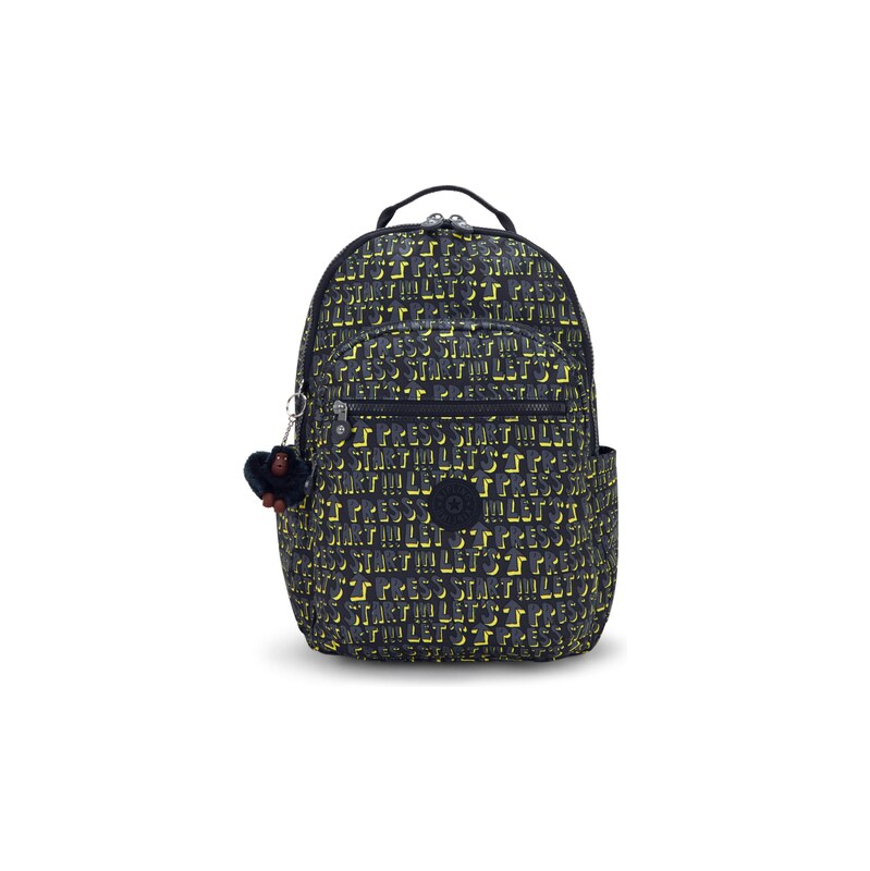 KIPLING Batoh Seoul College Extra marine modrá / chladná modrá /