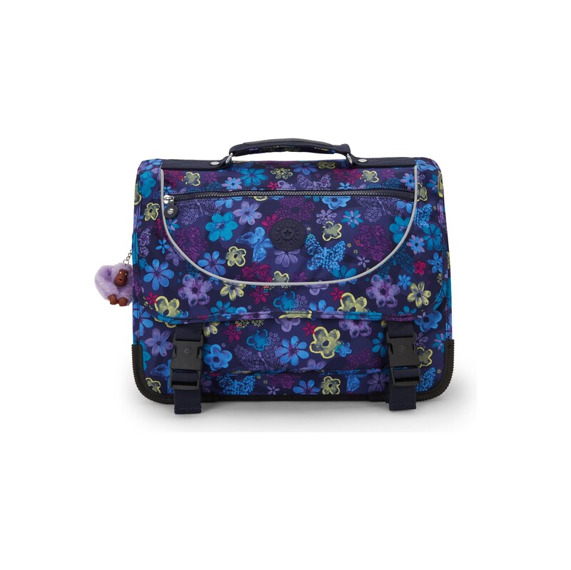 KIPLING Batoh Preppy námořnická modř / azurová / světle žlutá /