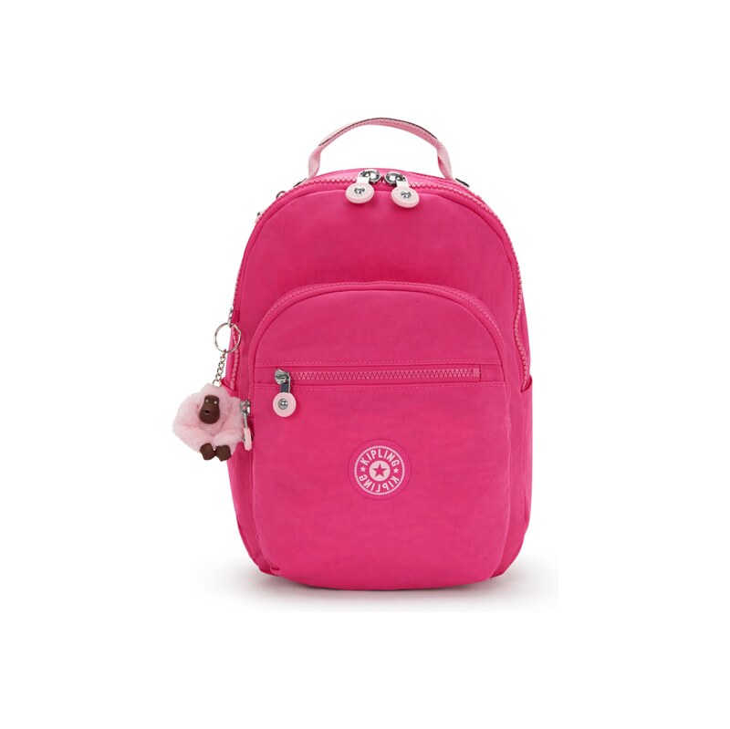 KIPLING Batoh Seoul tmavě růžová
