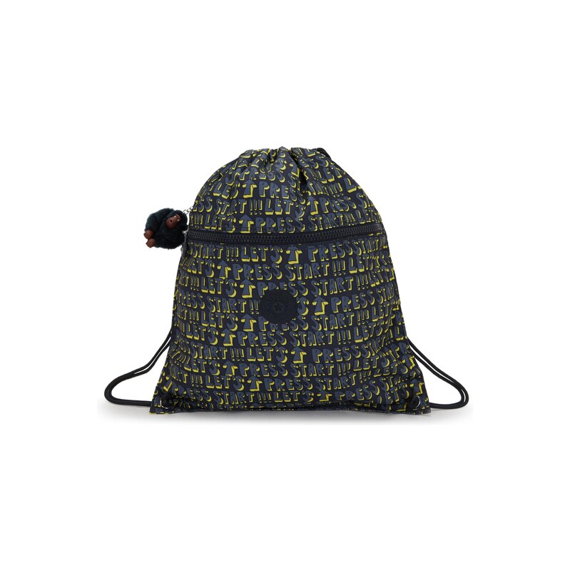 KIPLING Batoh Supertaboo antracitová / černá