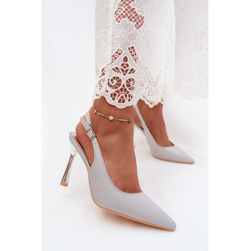 Lodičky na jehlovém podpatku model 228764 Step in style