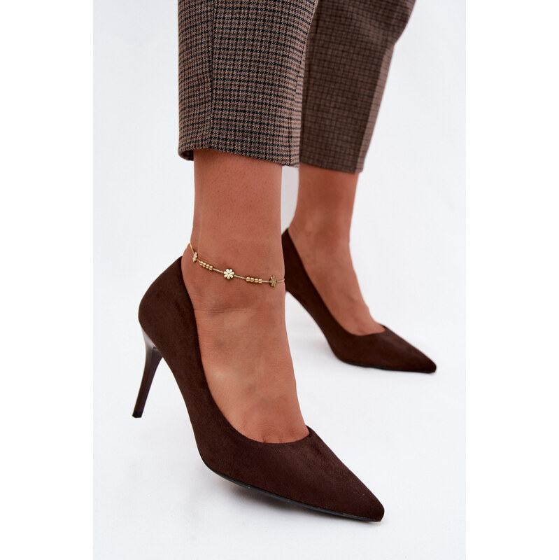 Lodičky na jehlovém podpatku model 228767 Step in style