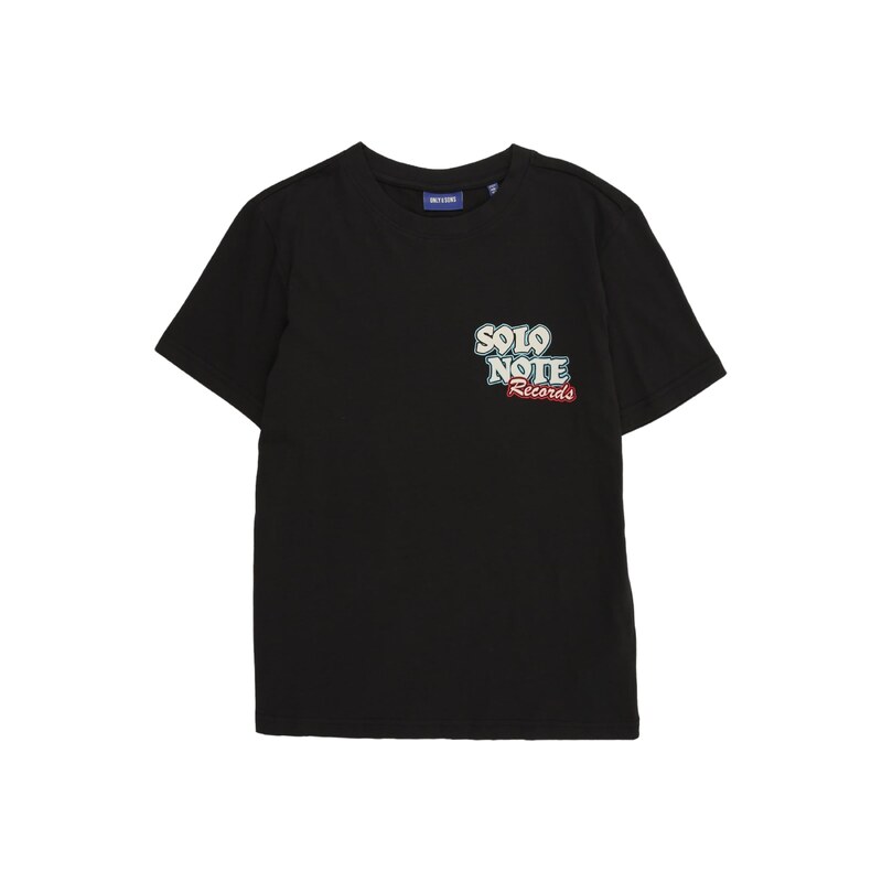 Only & Sons Junior Tričko OSJSOLO světlemodrá / tmavě červená /