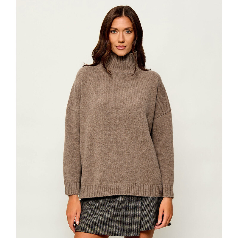 Weekend MaxMara Vlněný rolák Wkdborgia | Oversize fit