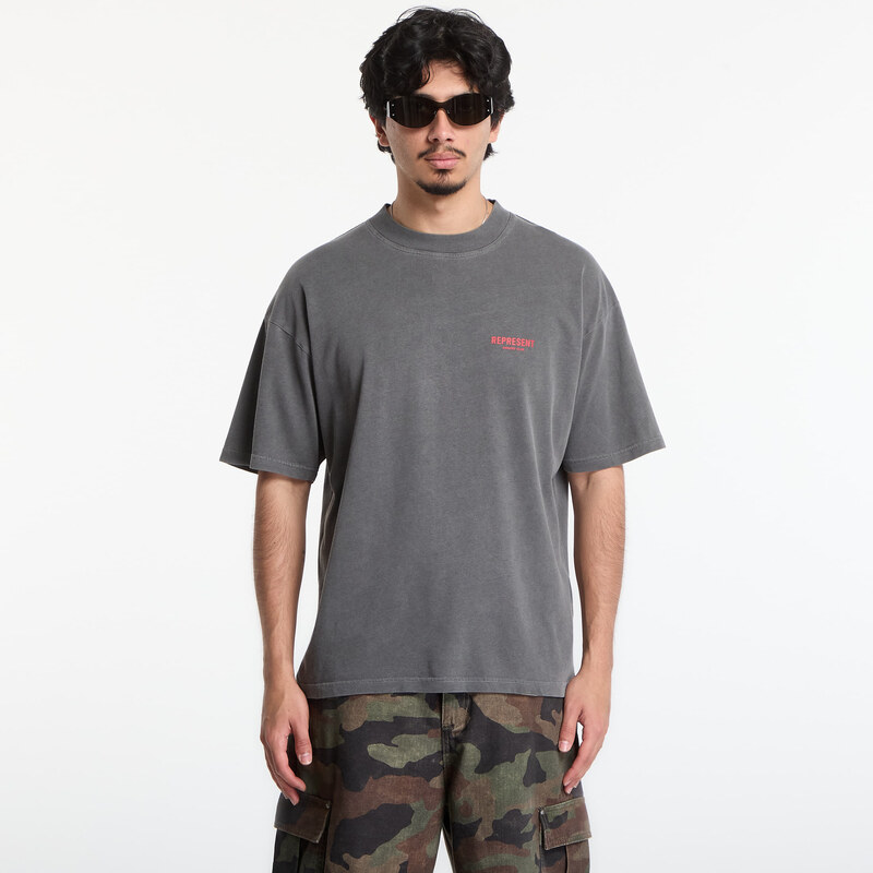 Tričko Represent Owners Club T-Shirt UNISEX Washed Black XL