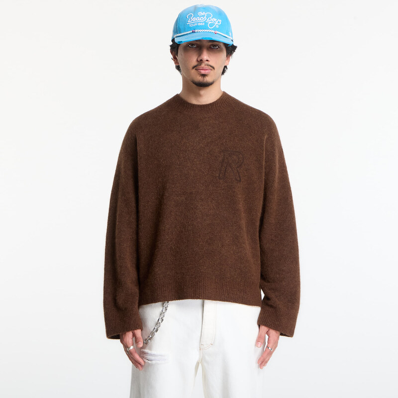 Svetr Represent Logo Sweater UNISEX Chocolate M