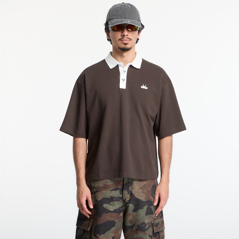 Tričko Playboy x FTSHP Short Sleeve Polo Dark Grey XXL