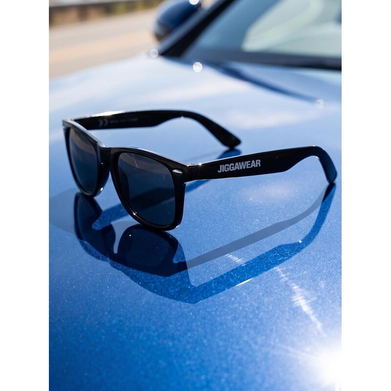 Wayfarer Black / Black Jigga Wear Sluneční brýle s UV filtrem